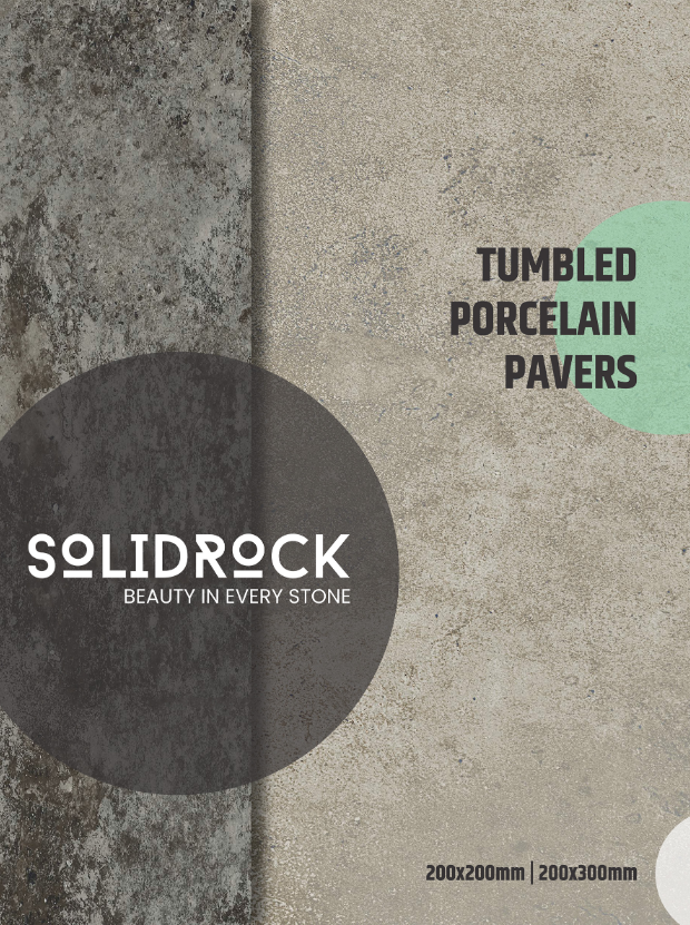 Solidrock Tumbled pavers